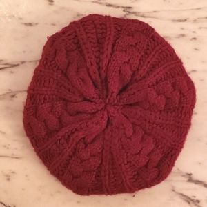Chunky Knit Beret
